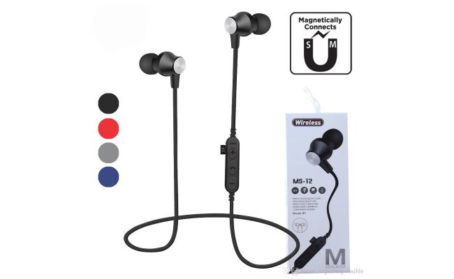 EarPhone Bluetooth With Mic-T2